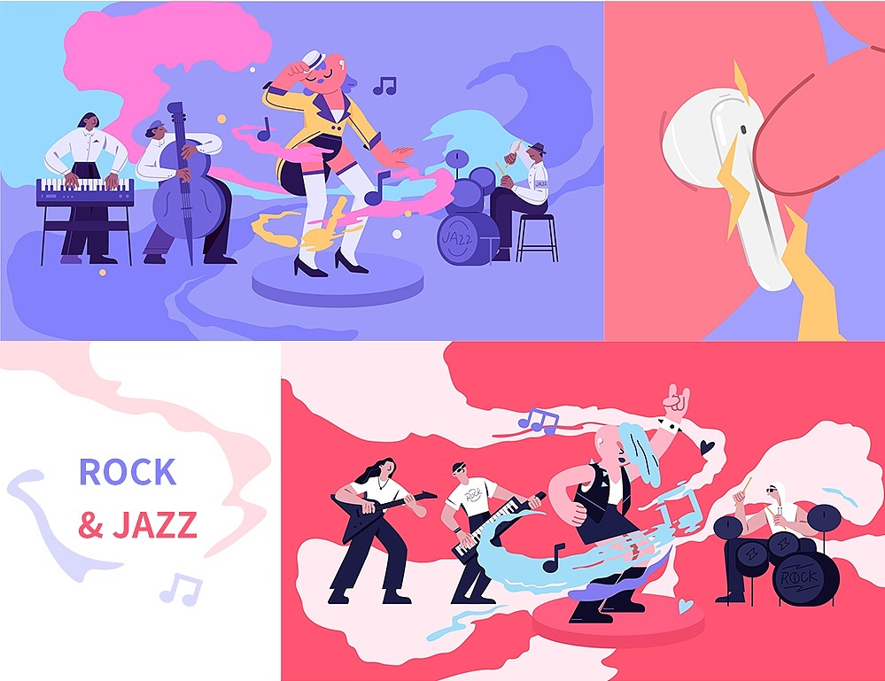 ​OPPO Enco Free真无线耳机：哪一个才是“真”的你？（图ZMTkzNjk2MTUy） - 动画片 - 站酷设计师SEENVISION原创素材 - 站酷ZCOOL