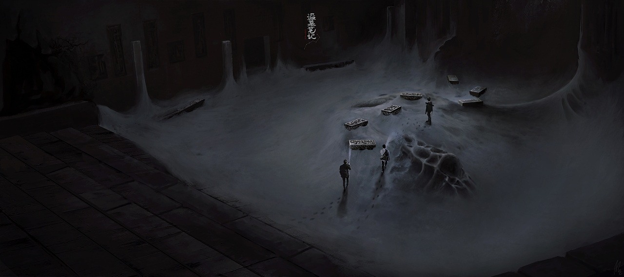 盗墓笔记概念设计