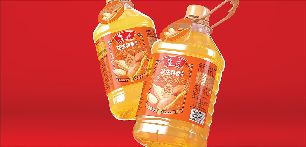 鲁花玉米胚芽油包装设计（图ZMjI3Mzk4ODI0） - 包装 - 站酷设计师智多邦原创素材 - 站酷ZCOOL