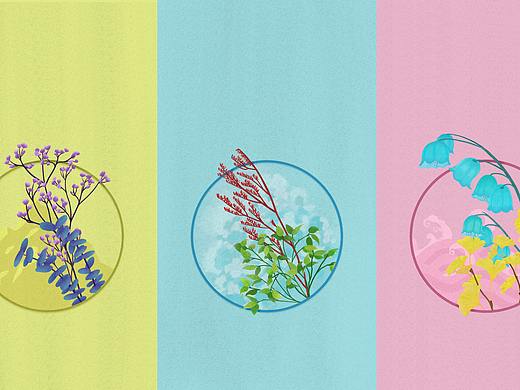 干花系列-三件套