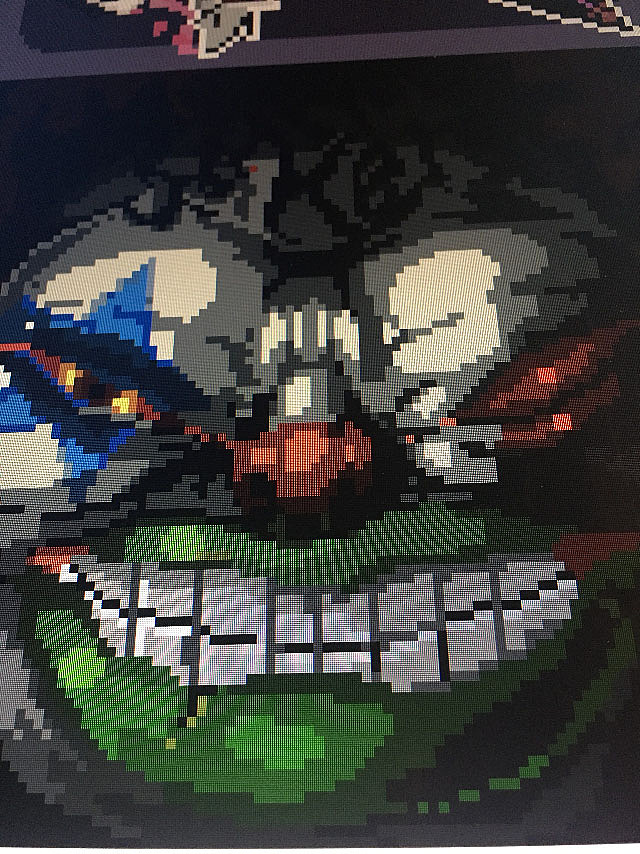 79原创作品插画像素画愚人节