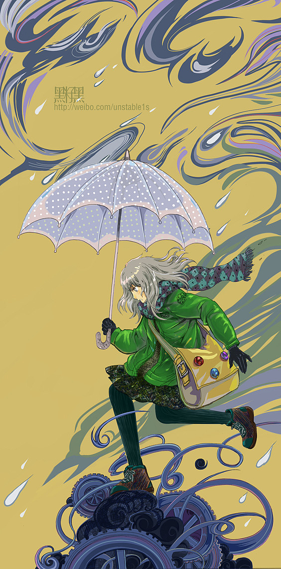 时间匆匆掠过 不作一点停留 在我的手碰触到伞柄的瞬间
  雨点拍打过来 人潮拥挤过来 <br>  一切都那么忙碌 不作一点停留 在我想逃离纷繁思绪的瞬间 <br>  却发现自己已经被命运这个家伙牢牢的缠住了双脚