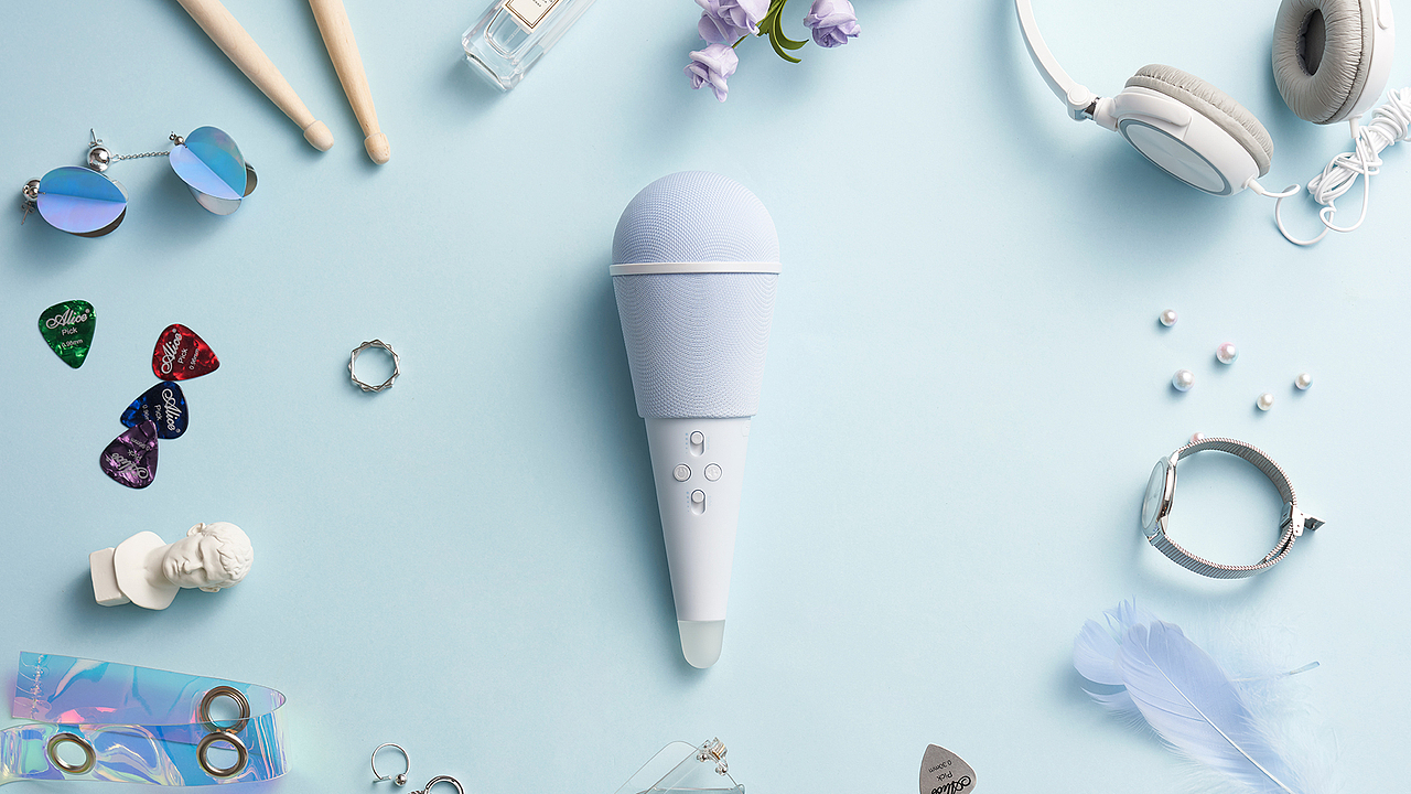 佳简几何设计 XIVO DESIGN | 网红黑樱桃麦克风（图ZMTczODEwNTY0） - 电子产品 - 站酷设计师佳简几何工业设计原创素材 - 站酷ZCOOL