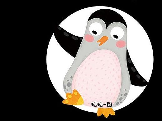 4组不同主题的卡通形象手绘插画设计