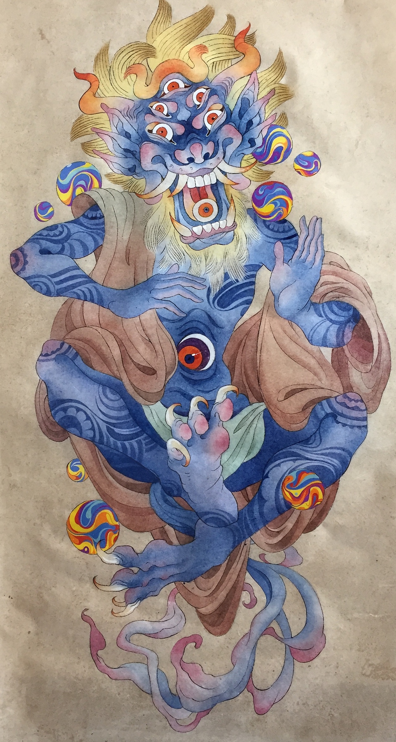 喜（图ZMTkzNDM4OTk2） - 艺术插画 - 站酷设计师嗨XC原创素材 - 站酷ZCOOL