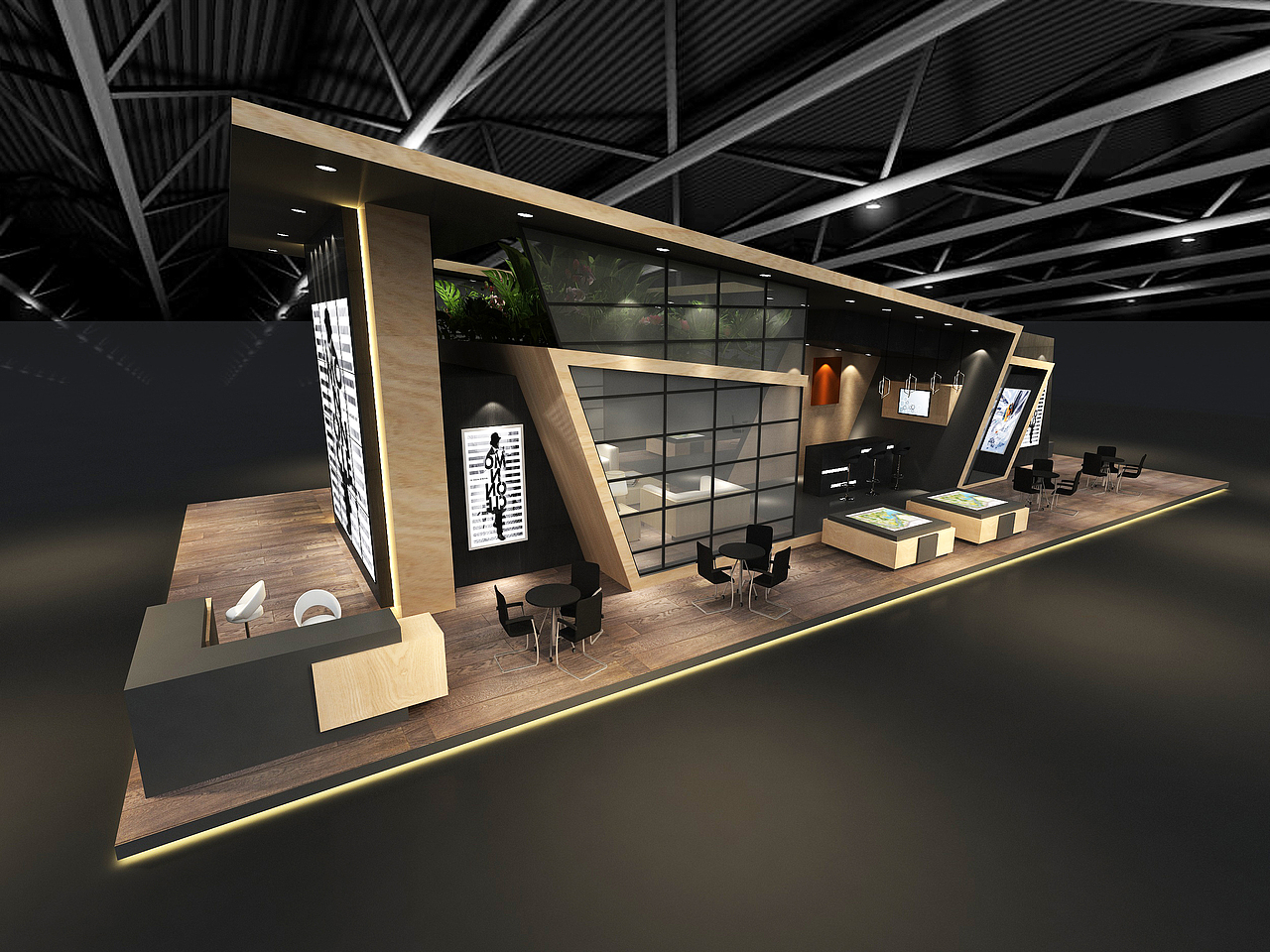 艺术交流展会设计方案（图ZMjI1ODExOTky） - 其他三维 - 站酷设计师fohing原创素材 - 站酷ZCOOL