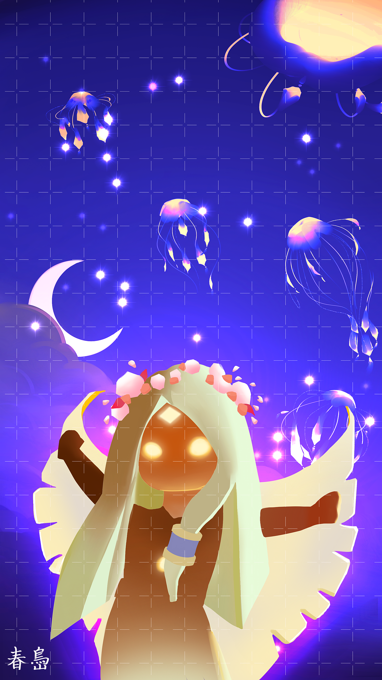 光遇-浪漫星河（图ZMzAwMTkyNjY0） - 闪屏/壁纸 - 站酷设计师春岛原创素材 - 站酷ZCOOL