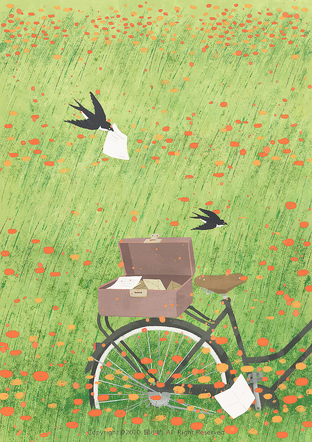 春分丨合集（图ZMjAxMTQ2Mjg4） - 创作习作 - 站酷设计师顾小屿原创素材 - 站酷ZCOOL