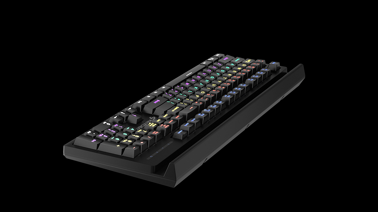 这个键盘接到到完成有一个小时左右吧,客户要的贼急。