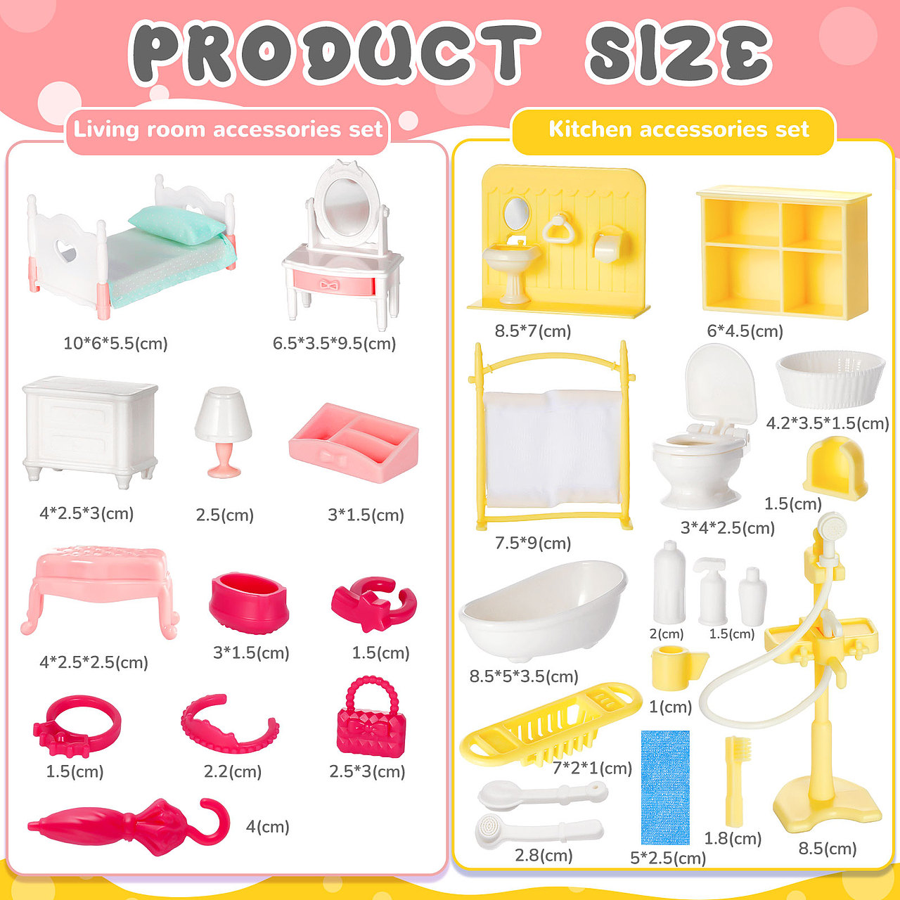 过家家玩具 儿童玩具 娃娃屋装饰 装饰品 亚马逊（图ZMjg0MzY5MTMy） - 电商 - 站酷设计师图图smile原创素材 - 站酷ZCOOL