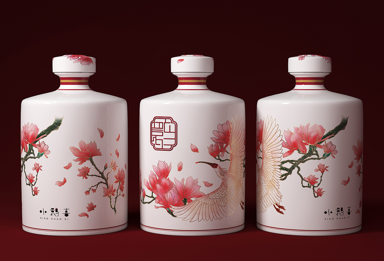 鹮酒 × 3721设计｜褪去浮华，重添诗意（图ZMjM2MzA4MTg0） - 包装 - 站酷设计师3721品牌设计原创素材 - 站酷ZCOOL