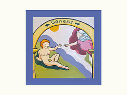 【丙烯画】起床