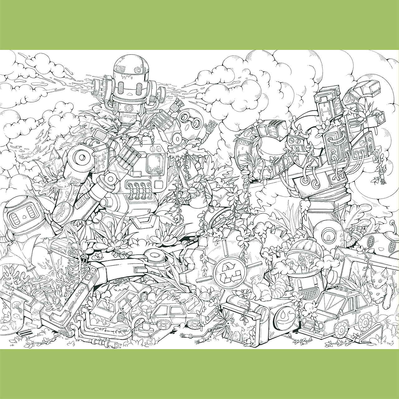 智能工业化时代不忘与自然环保共存