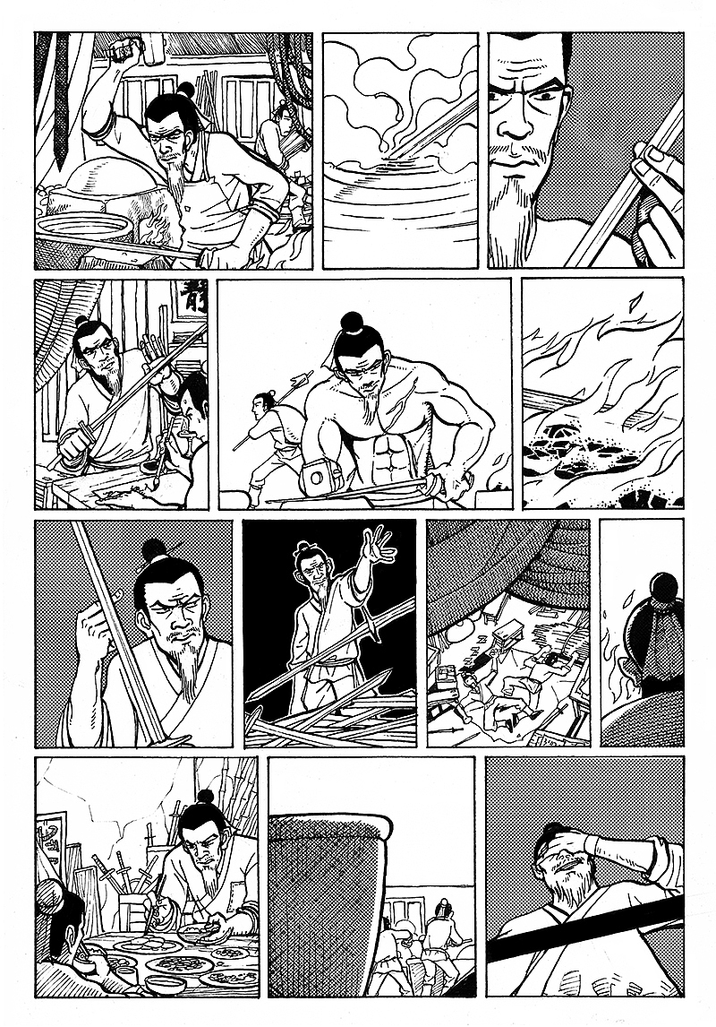 《客栈》第三章最终回_侠客（上）（图ZMjQ5NDg4NDQ=） - 短篇/格漫 - 站酷设计师Edwarde_Liu原创素材 - 站酷ZCOOL