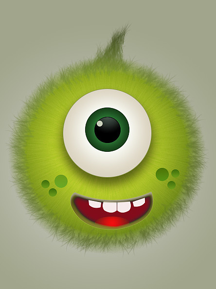 很可爱的小毛球