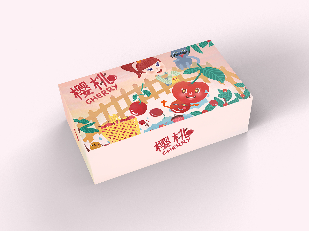 水果包装插画（图ZOTQ3MjU0NTY=） - 商业插画 - 站酷设计师啊蜗鹅原创素材 - 站酷ZCOOL