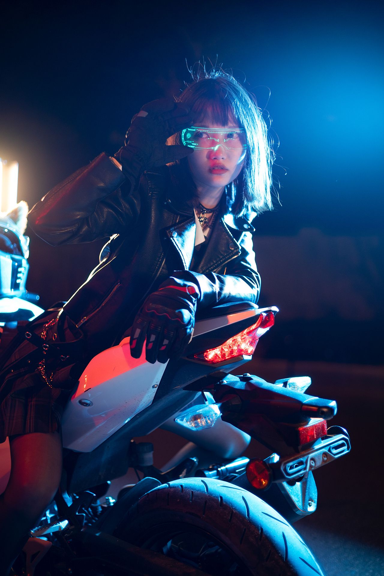 机车少女（图ZMjU2MTk0NjI4） - 人像摄影 - 站酷设计师浅海s原创素材 - 站酷ZCOOL