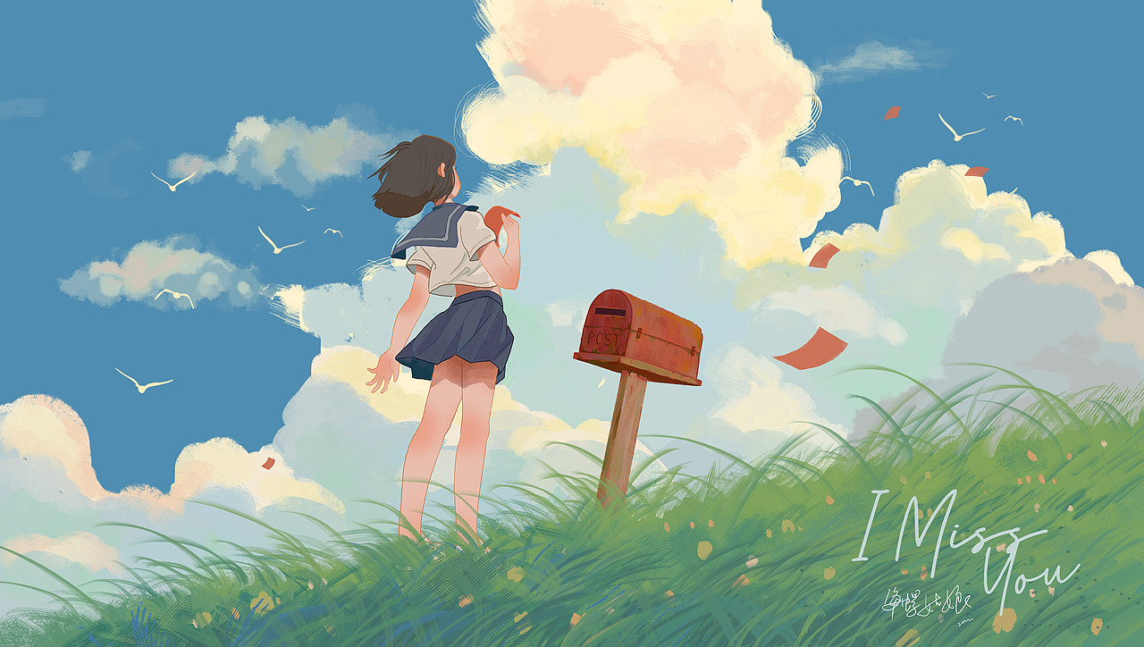 日常习作-《回忆》（一）（图ZMzIzMTA2NzAw） - 商业插画 - 站酷设计师海螺姑娘lx原创素材 - 站酷ZCOOL