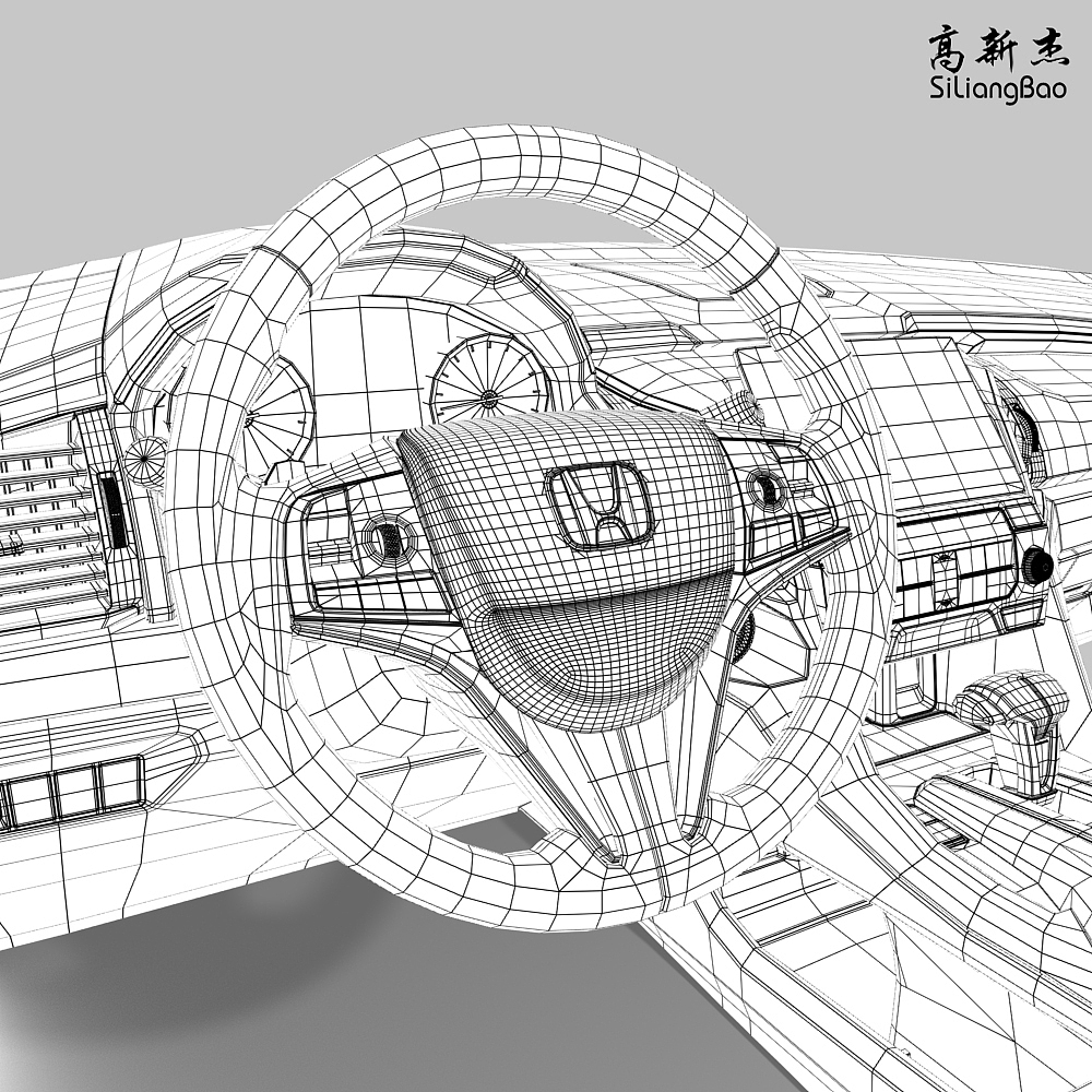 本田冠道内饰中控（图ZMTQyNDIzOTAw） - 机械/交通 - 站酷设计师高新杰原创素材 - 站酷ZCOOL