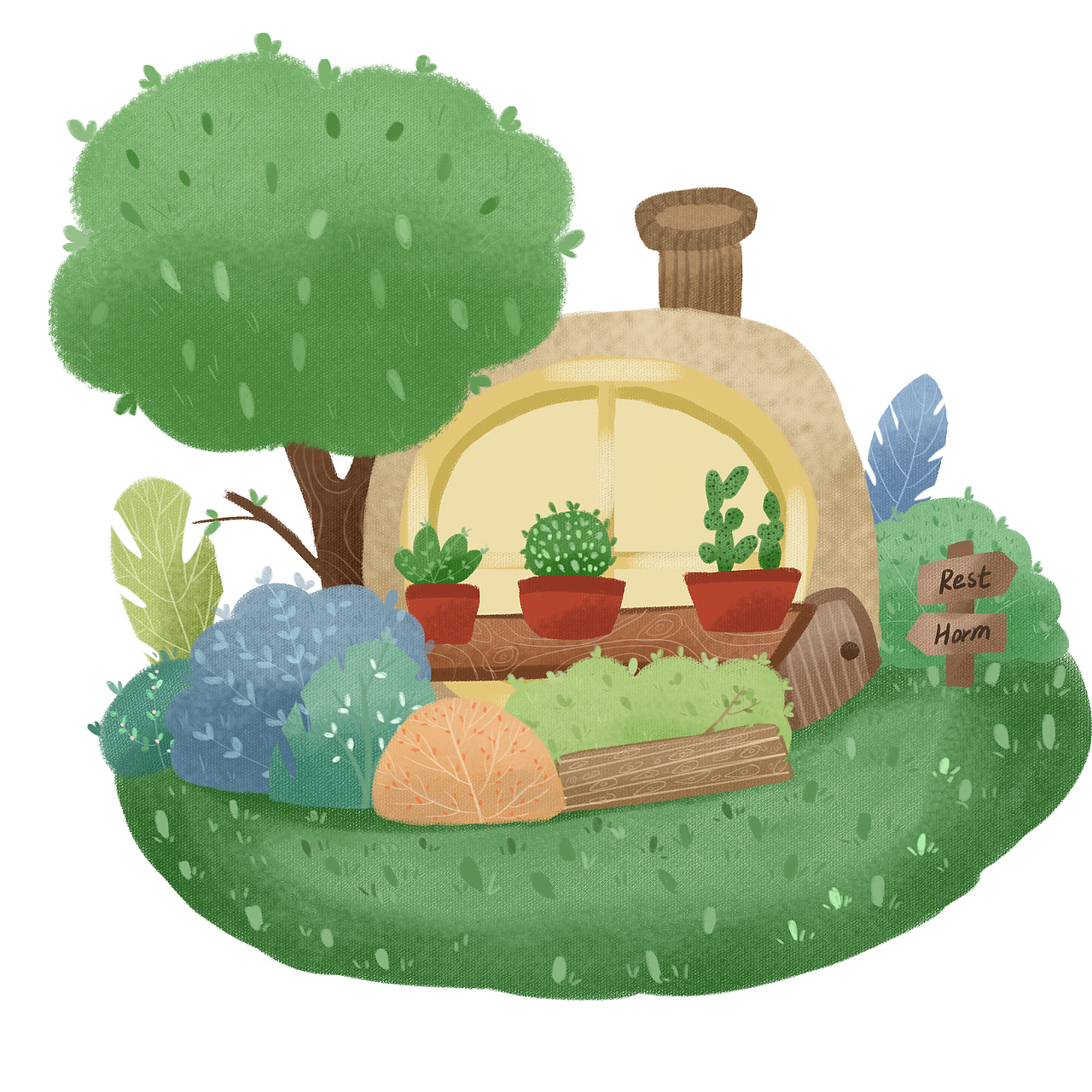 绘本小场景（图ZMjcwMDczMDIw） - 儿童插画 - 站酷设计师秉承霸霸原创素材 - 站酷ZCOOL