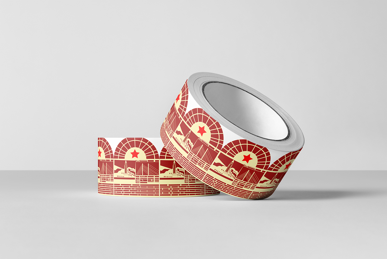 今年是建党100周年,为八一起义做一些图案设计,并衍生了一些文创产品