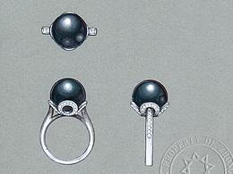 大溪地黑珍珠經(jīng)典款設(shè)計(jì)