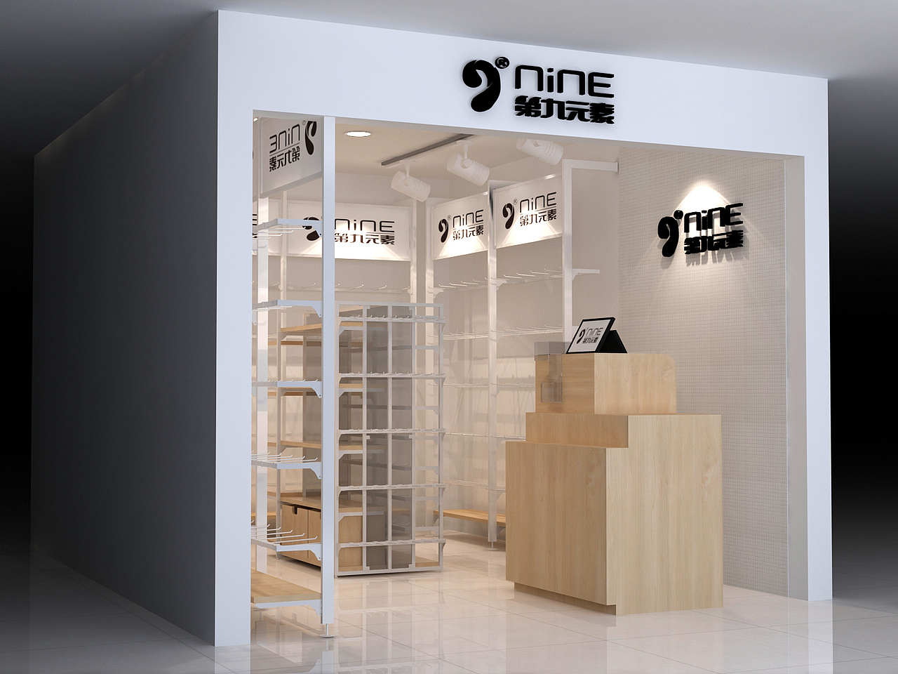 饰品展示架,2358精品货架,精品店货架,精品大卖场
