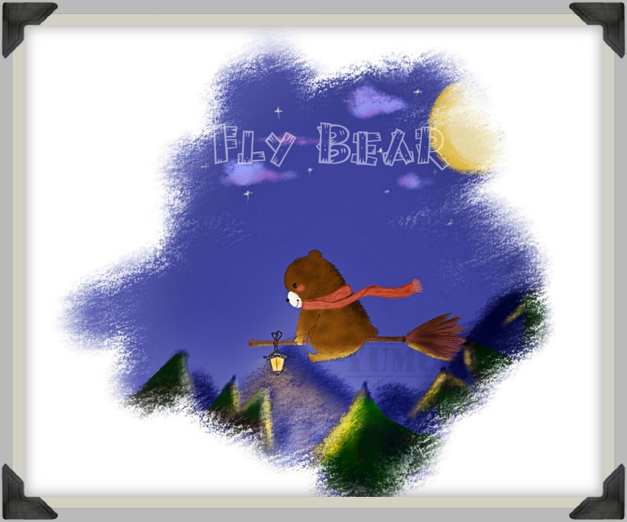 儿童插画—小飞熊 - 原创作品 - 站酷(zcool)