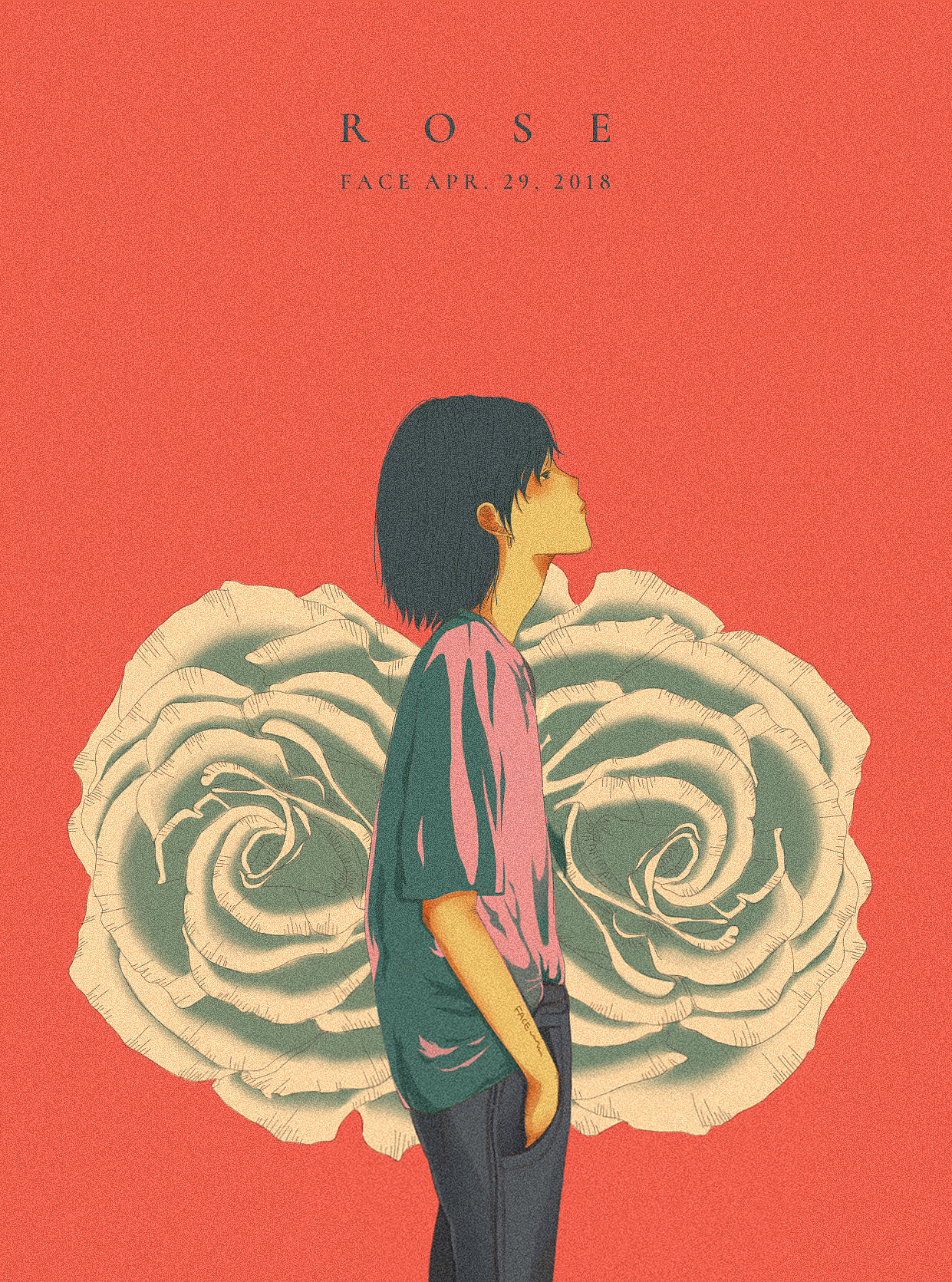 rose（图ZMTEzMTcwNDQw） - 新锐潮流插画 - 站酷设计师iamFACE原创素材 - 站酷ZCOOL