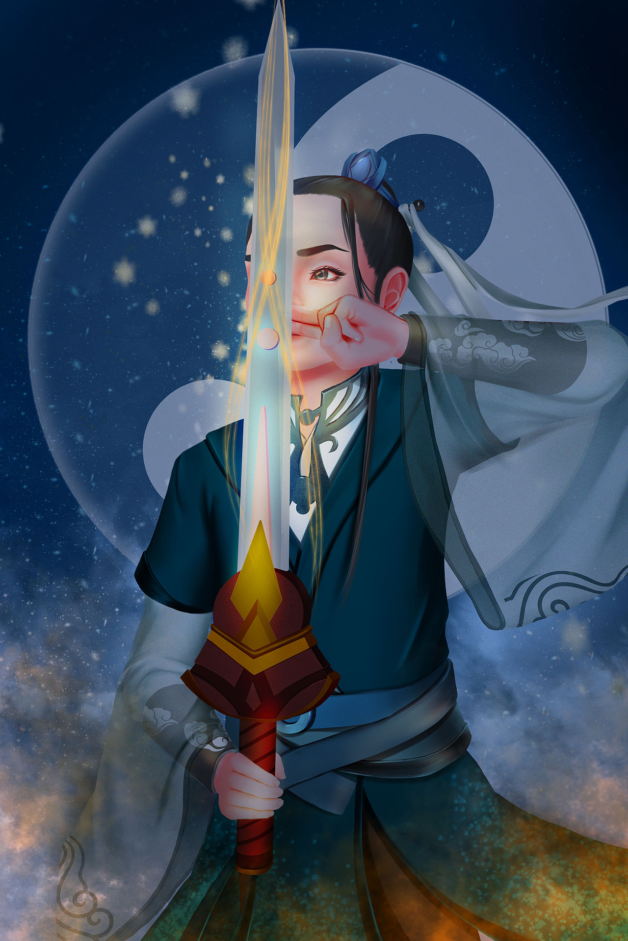 小道士 八卦 练习.