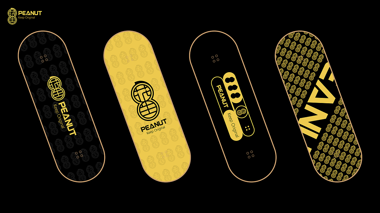 花生滑板俱乐部品牌形象设计 / 智渊设计工作室（图ZMjk0Mzk4MjIw） - 品牌 - 站酷设计师智渊品牌设计原创素材 - 站酷ZCOOL
