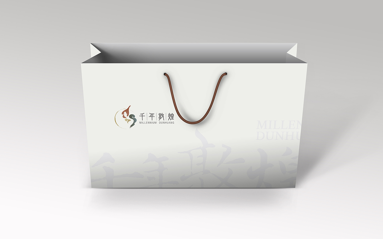 千年敦煌 logo 设计