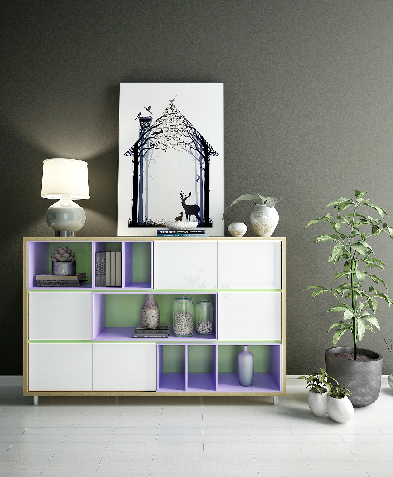 色彩板式家具（图ZMTE5ODYxODY0） - 生活用品 - 站酷设计师Fairlyfeng原创素材 - 站酷ZCOOL