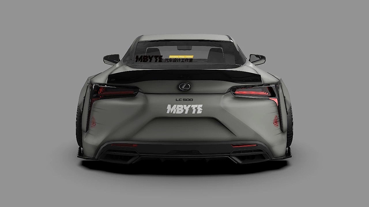 MBYTE 汽车改装概念设计 Lexus LC500（图ZMTQ1MjgxMzE2） - 交通工具 - 站酷设计师MBYTE_CHINA原创素材 - 站酷ZCOOL
