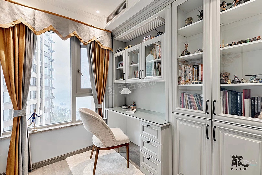 长嘉汇装修图|美式简约大平层设计|天古设计师熊涛