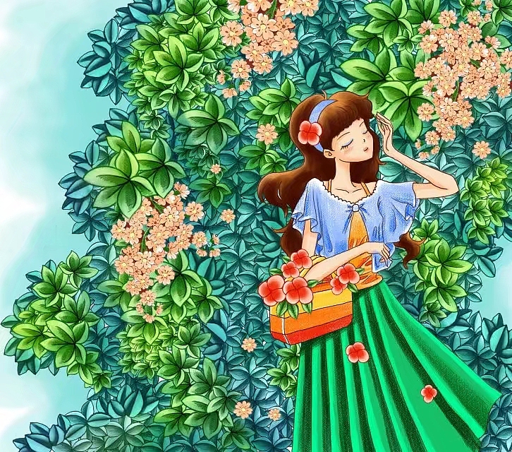 插画（图ZMjIxODU3OTcy） - 商业插画 - 站酷设计师墨染青栀原创素材 - 站酷ZCOOL