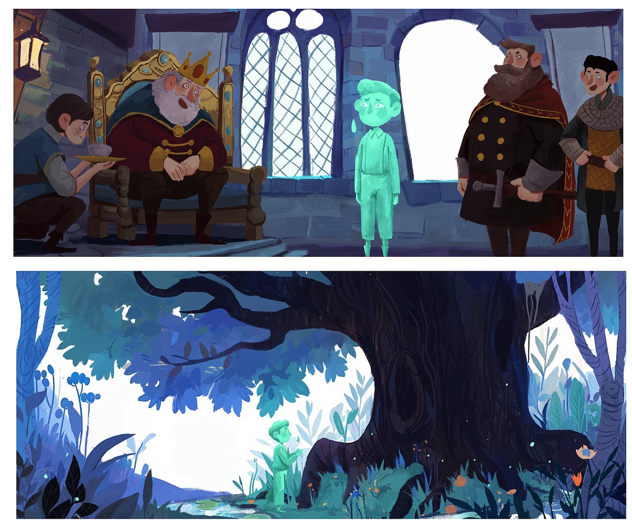 原创绘本故事《开心国》（图ZMzczMDk0MjYw） - 绘本 - 站酷设计师拿颇里原创素材 - 站酷ZCOOL