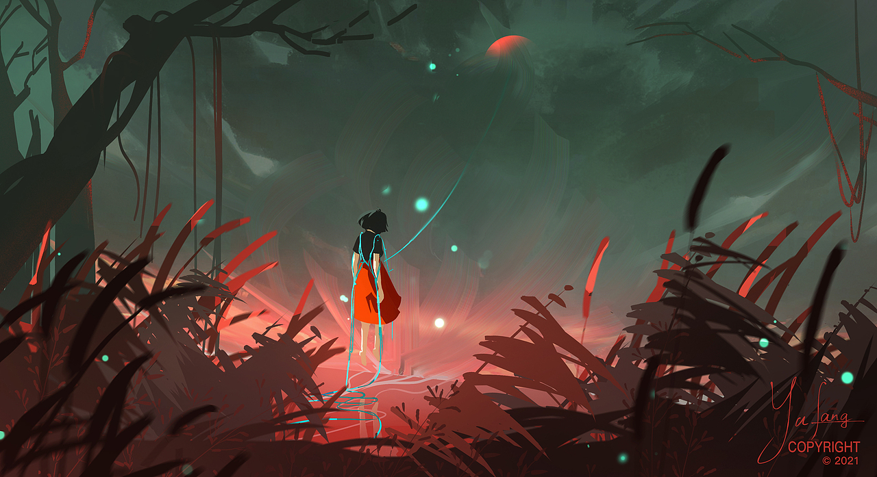 2021年6月色彩練習(xí)（圖ZMjYwMzY4NzEy） - 創(chuàng)作習(xí)作 - 站酷設(shè)計(jì)師魚放原創(chuàng)素材 - 站酷ZCOOL