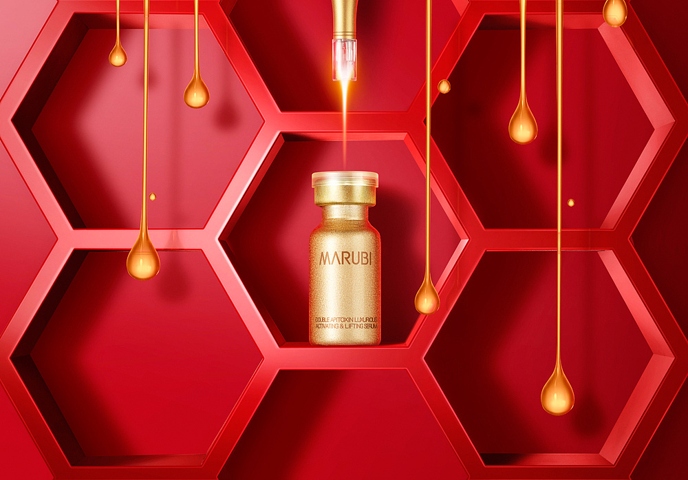 丸美化妆品kv拍摄