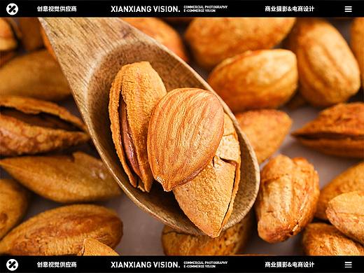 常规的坚果零食巴旦木电商产品拍摄
