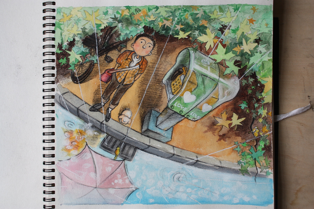 手繪插畫（圖ZNjg3NzgwOA==） - 兒童插畫 - 站酷設(shè)計(jì)師isun原創(chuàng)素材 - 站酷ZCOOL