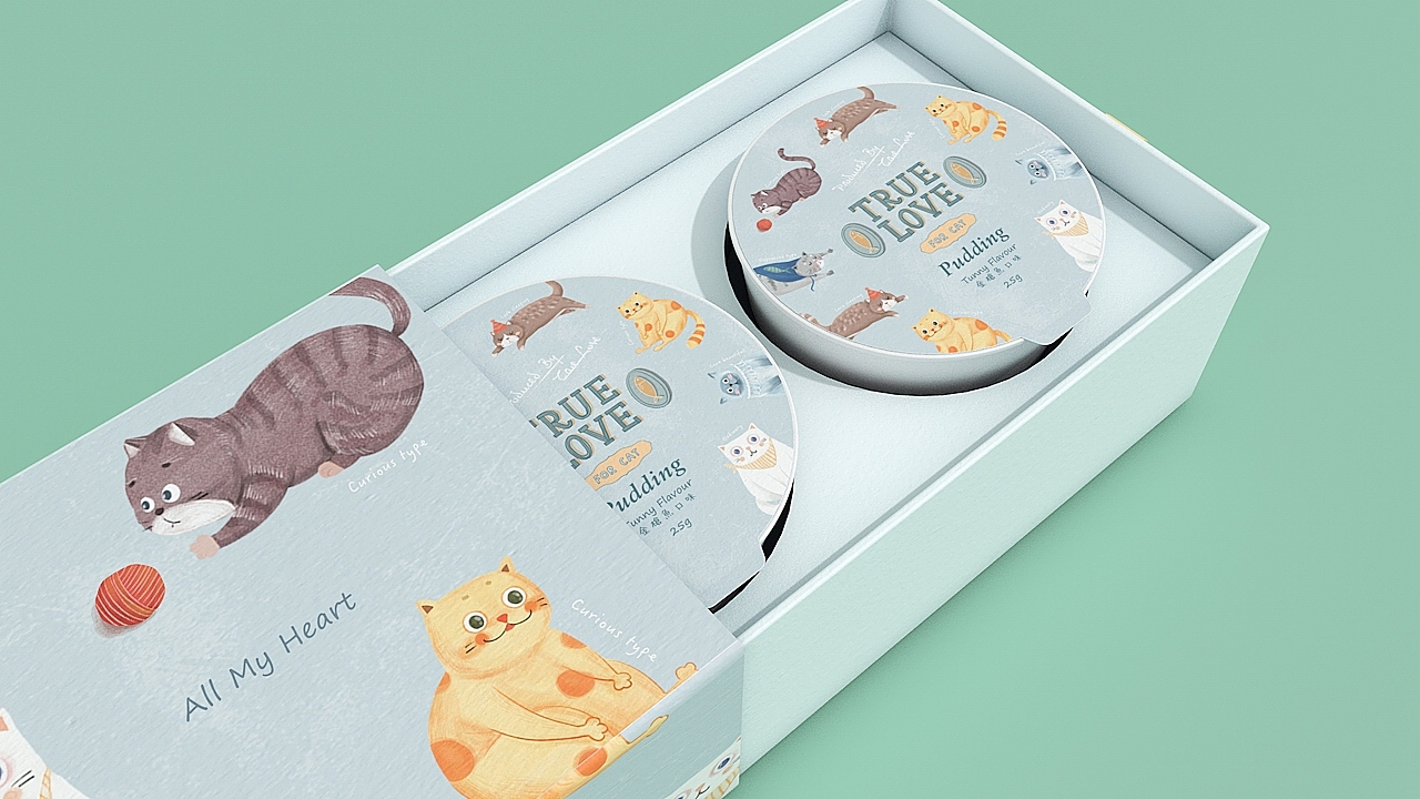 「 TRUE LOVE猫粮品牌」金质营养 · 承载全方位的呵护 ​​