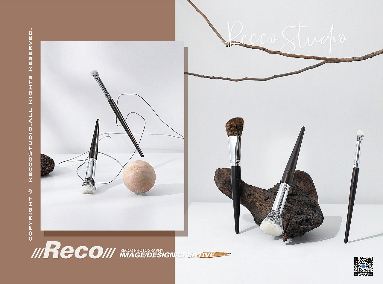 极简风 | BLJ化妆刷 化妆工具 美妆 产品静物 创意摄影