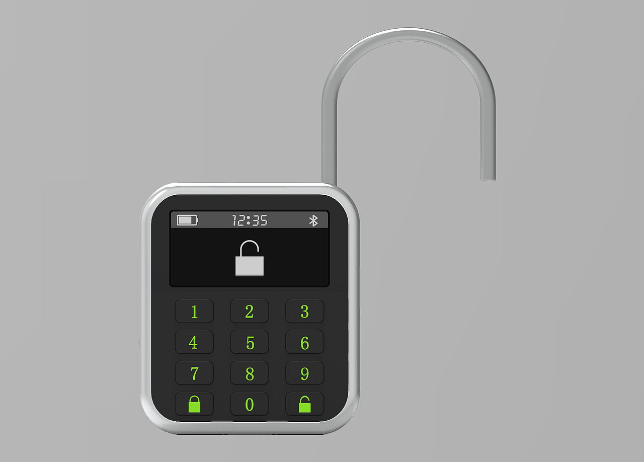电子锁设计（图ZMTkyMDg0NTIw） - 电子产品 - 站酷设计师Z09699869原创素材 - 站酷ZCOOL