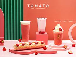 一組吃的喝的，準(zhǔn)備迎接夏天吧「飲品甜品拍攝」