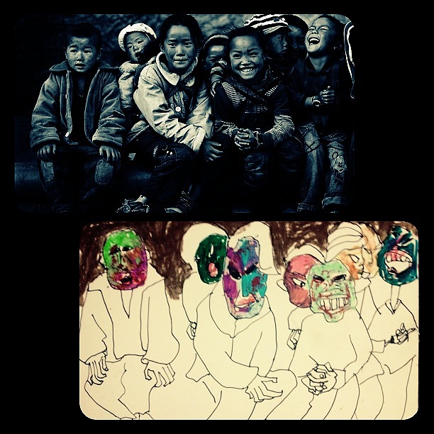 [山区的孩子们】