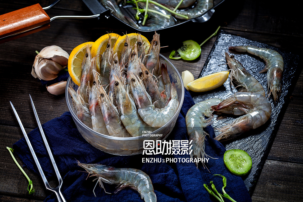鱼虾 生鲜食品拍摄