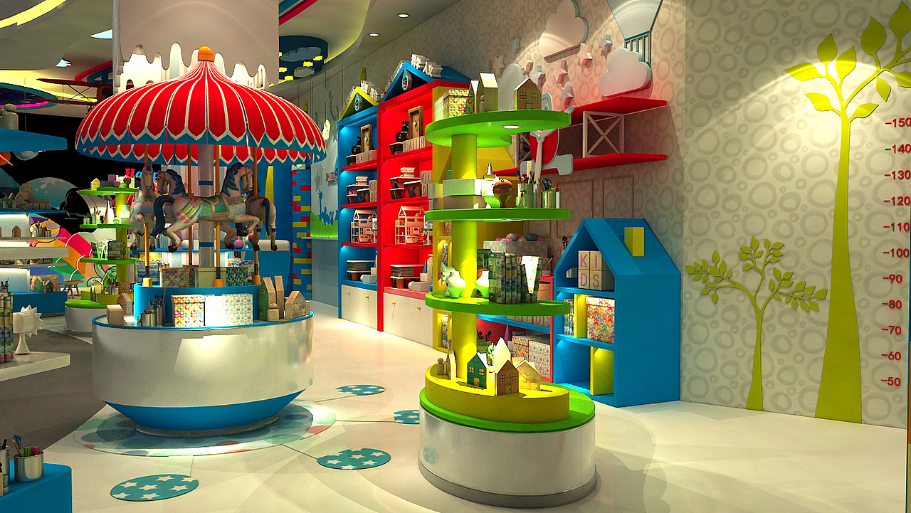 Rain 儿童零售空间设计 × PONGO DESIGN