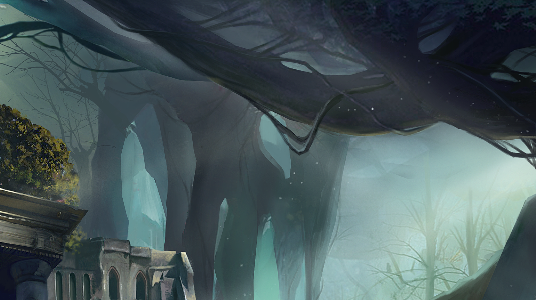 场景气氛练习|插画|游戏原画|四夕先生v - 原创作品 - 站酷 (zcool)