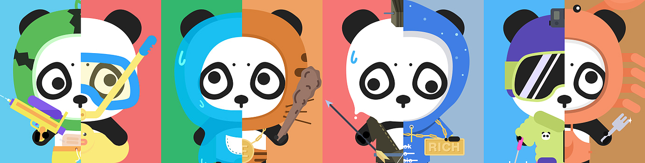 胖达二十四节气（图ZMTA1OTY1MDI0） - 创作习作 - 站酷设计师王小僵原创素材 - 站酷ZCOOL